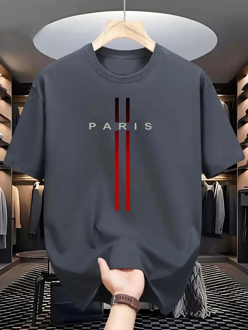 Paris Script Tee image 7